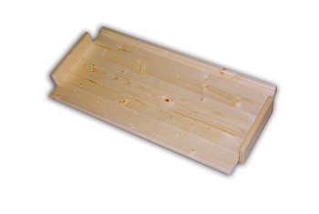 Police k regálům 680 x 435 mm Přírodní