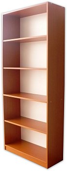 Regál lamino 6 policový bez zad 600 x 300 x 1840 mm Třešeň