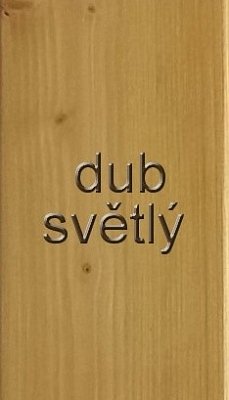 5001 dřevěná bedýnka s úchyty malá 300 x 200 x 130 mm Světlý dub