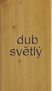 5002 dřevěná bednička s úchyty střední 400 x 300 x 130 mm Světlý dub