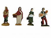 Pacholci - betlémové figurky 4 ks