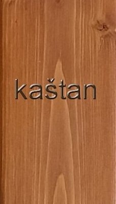 Dřevěná bednička 5018 střední 300 x 400 x 90 mm Kaštan