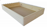 Dřevěný box 5019 velký 400 x 600 x 90 mm Bílá