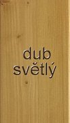 Dřevěný regál 5 polic 800 x 335 x 1660 mm (š x hl x v) Světlý dub