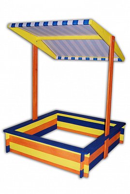 Pískoviště se stříškou 1400 x 1400 x 290 mm (š x hl x v) Úprava povrchová L 30, K 15