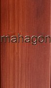 Police k rohovým regálům 600 x 600 Mahagon