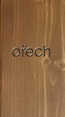 Regál se 3 plnými policemi 680 x 335 x 890 mm Ořech