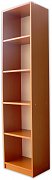 Regál z lamina bez zad 6 polic 450 x 300 x 1840 mm (š x hl x v)