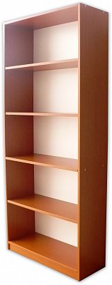 Regál z lamina se zády 6 polic 800 x 300 x 1840 mm (š x hl x v)