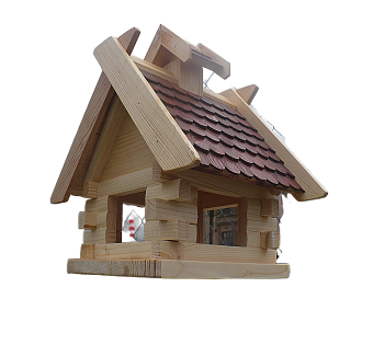 14027 Ptačí krmítko dřevěné 380 x 280 x 330 mm (š x hl x v)