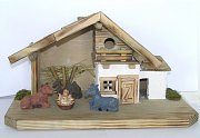 Betlémová zvířátka  - kráva, osel, velbloud