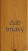 Police k regálům 450 x 335 mm Tmavý dub