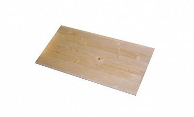 Přírodní provedení - police ke knihovně 800 x 300 mm Přírodní