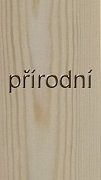 Regál na 10 lahví 525 x 260 x 300 mm Přírodní