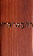 Regál se 4 plnými policemi 800 x 335 x 1275 mm Mahagon